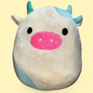 Cute Cow Squishmallow Toy